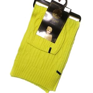 Soft Hat Scarf Gift Set Neon Retro Long Neck Wrap